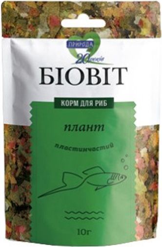 Корм Природа для рыб Биовит Плант 10г