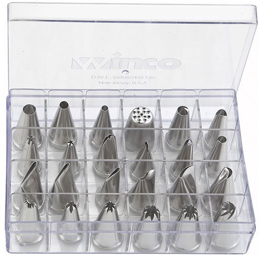 Набор кондитерских насадок для шприца 24 шт.