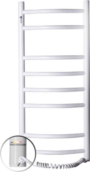 Полотенцесушитель электрический NAVIN стальная Камелия 360x800 Е П