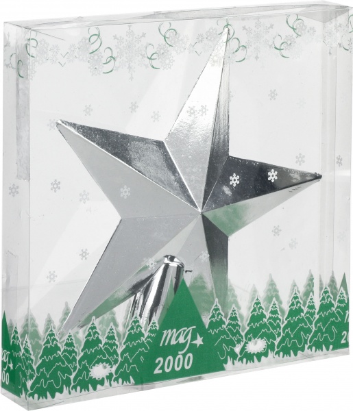 Елочный набор Звезды 032907 10 см 2 шт./уп. 