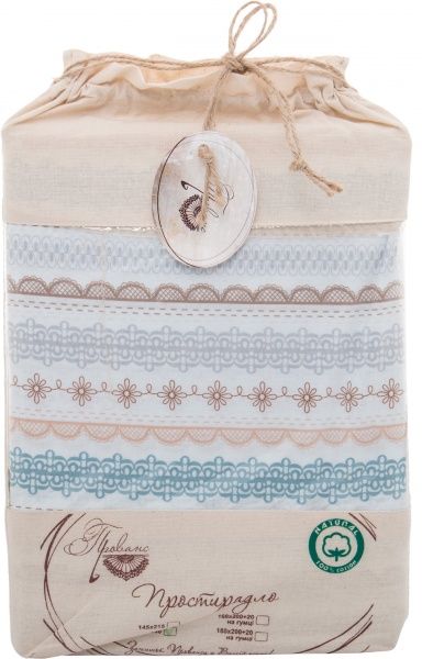 Простирадло Мереживо 145x215 см Прованс 