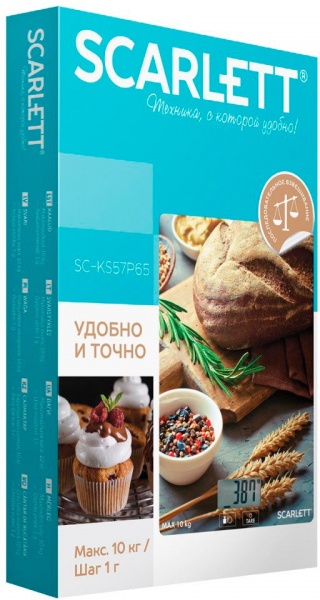 Весы кухонные Scarlett SC-KS57P65 