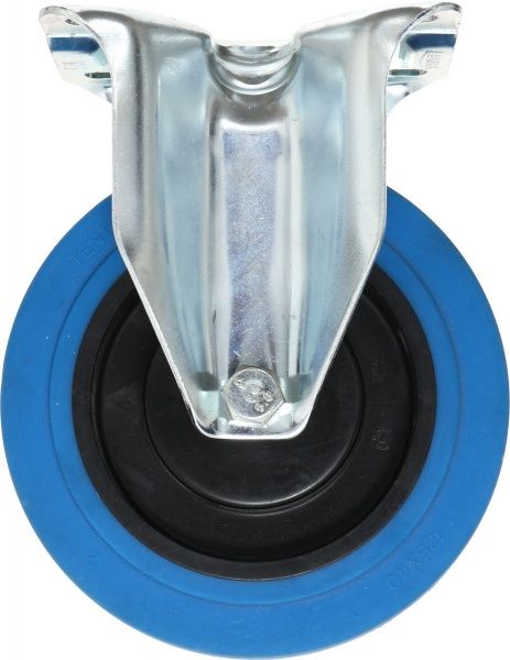 Колесо неповоротное с тормозом 3478 PJP 100 P62 BLUE TENTE 