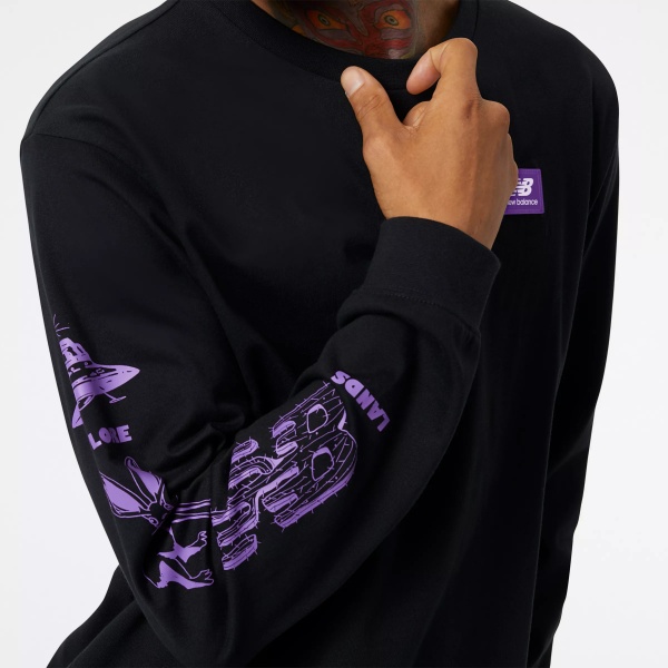 Футболка New Balance MT21511BK р.2XL чорний