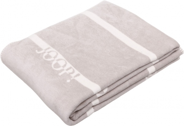 Плед Logo-Str Stein 150x200 см сірий Joop! 