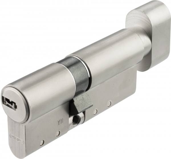 Циліндр Abus KD15 30x40 ключ-вороток 70 мм матовий нікель 2240631704016