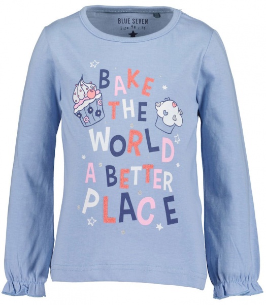 Реглан для дівчинки Blue Seven р.110 волошковий 750722 X* 