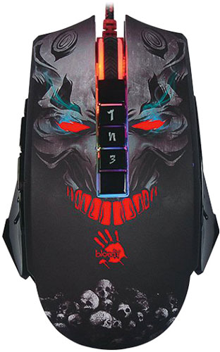 Мишка A4Tech ігрова, з активованим ПЗ, RGB підсвічування 