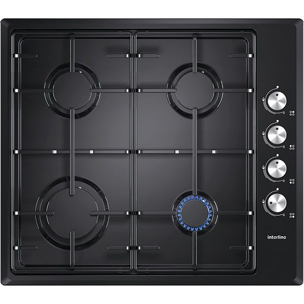 Варочная поверхность газовая Interline TK 4300 BK