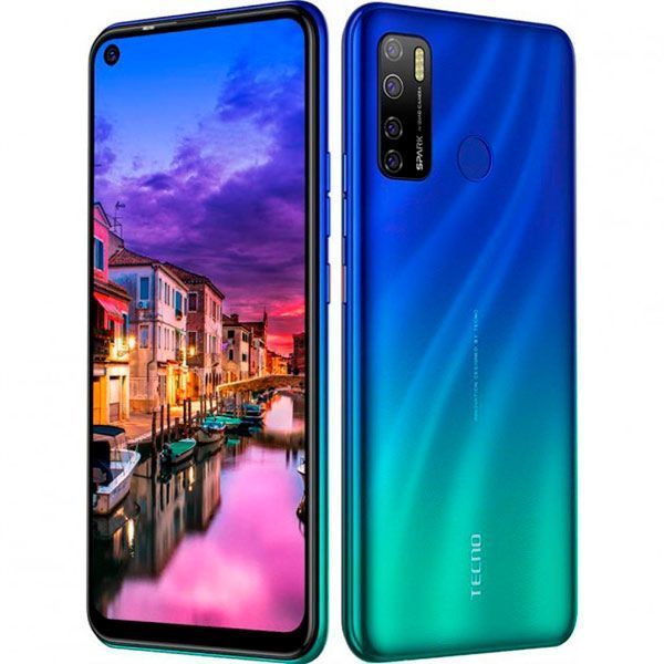 Смартфон Tecno SPARK 5 PRO (KD7) 4/128GB blue (4895180760273) 