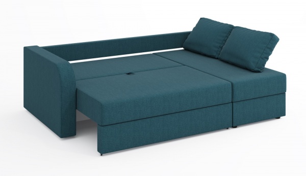 Диван кутовий SOFYNO Балтика правий темно-синій 2300x1550x730 мм