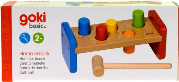 Сортер GoKi Молоток и скамейка 58581