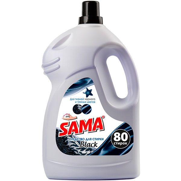 Гель для машинного прання SAMA Black 4 л
