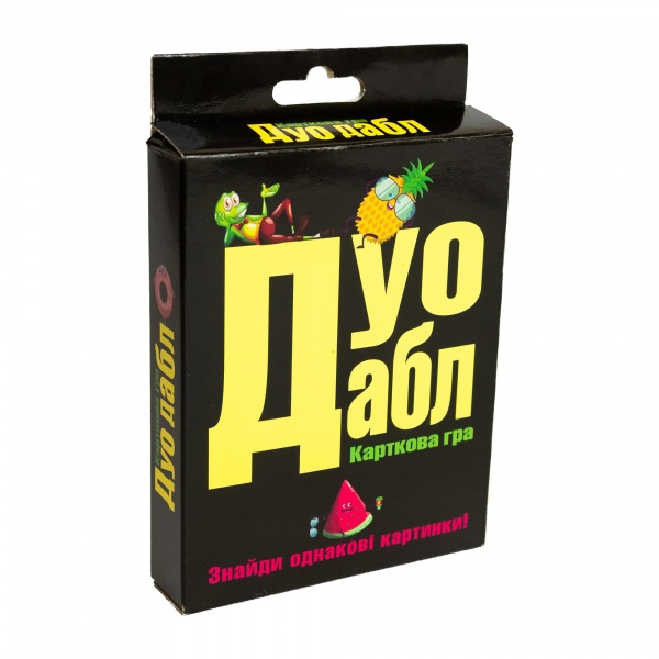 Гра карткова Strateg Дуо Дабл 30218