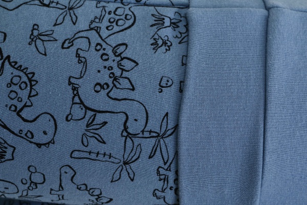 Костюм домашний мужской Flis clothes Динозавры р. M серый