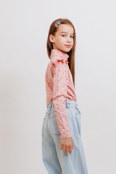 Водолазка для девочки KOSTA р.122 розовый 2521-7 