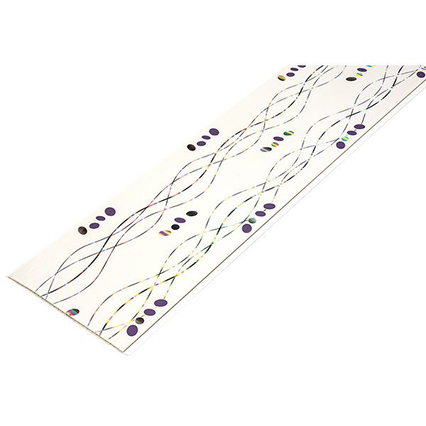 Панель ПВХ Haining Haowang Plastic Бриз фіолетовий 2970х250х7