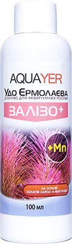 Удобрение AQUAYER Удо Ермолаева Железо+ для аквариумных растений 100 мл