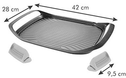 Сковорода-гриль SmartCLICK 42x28 cм 605068 Tescoma