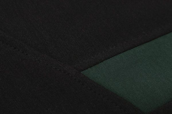 Брюки спортивні Danaya р.134 чорний із зеленими вставками ШЯ19-148/1 