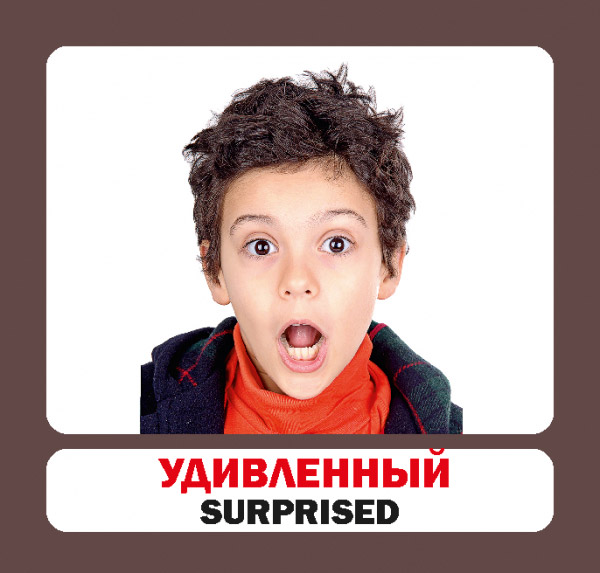 Книга «Эмоции / Emotions. Набір карток» 9786177686179