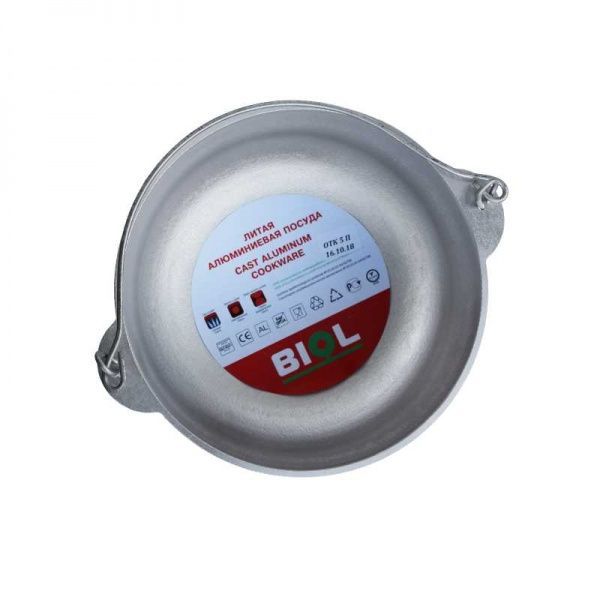 Казан похідний Biol 6 л алюмінієвий з дужкою та кришкою К0600Т