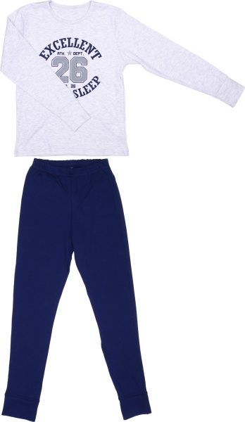 Пижама детская Фламинго 164 - 88 р.164 серый 