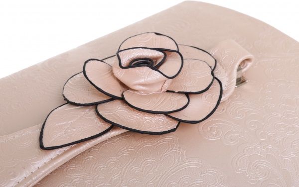 Сундучок для украшений Delux цветок бежевый