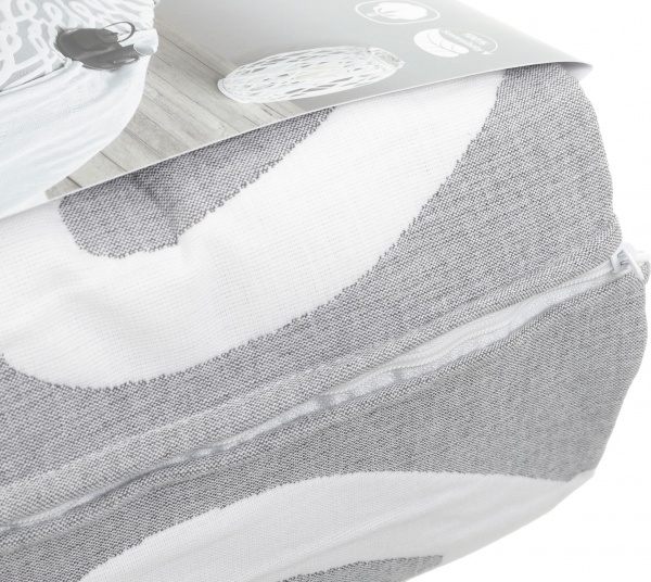 Набір декоративний BUDA 764/12 сірий із принтом Manterol 