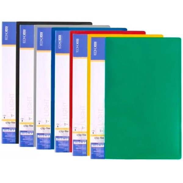 Папка-скоросшиватель Economix E31208 Clip В Light