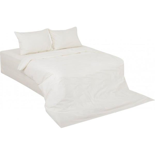 Комплект постельного белья Solid 1,5 бежевый La Nuit 