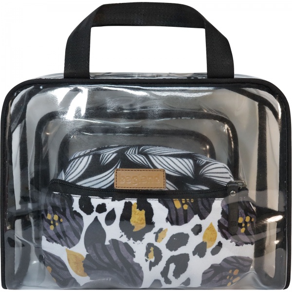 Набір органайзерів для подорожі Bagland 5 в 1 прозора/1195 72230 суб 1195