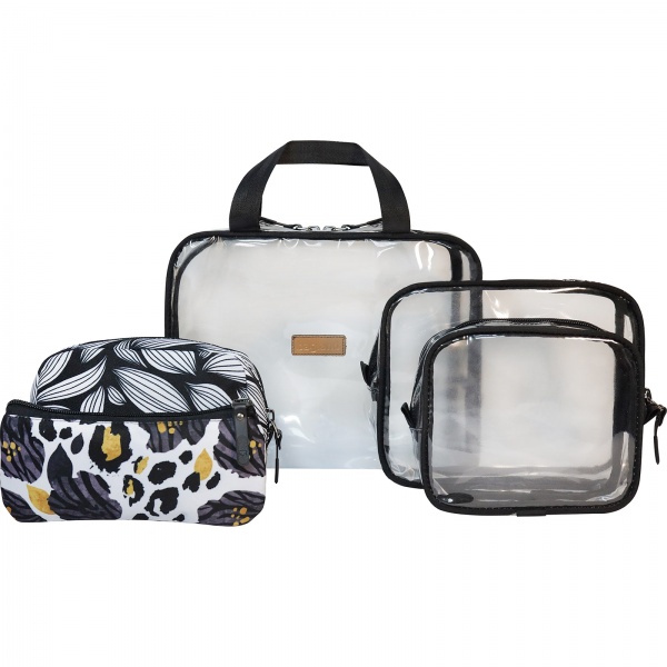 Набір органайзерів для подорожі Bagland 5 в 1 прозора/1195 72230 суб 1195