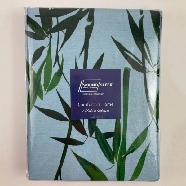 Комплект постільної білизни Sien 1.5 різнокольоровий принт SoundSleep 