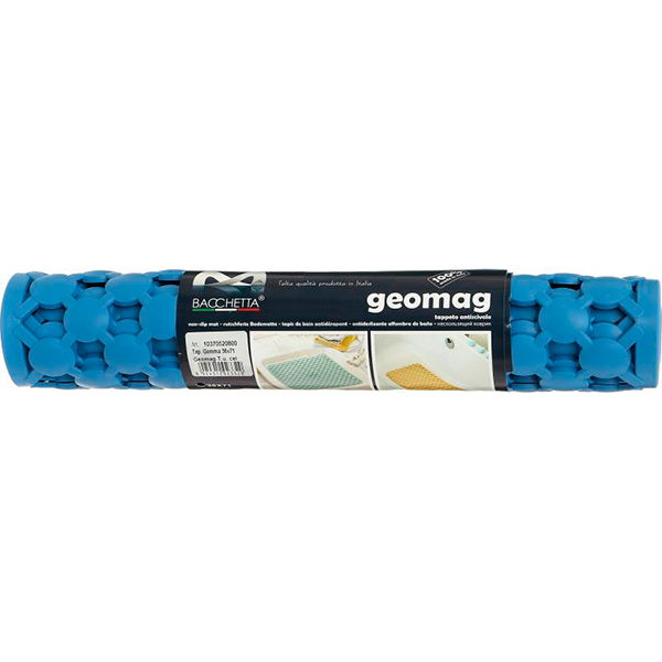 Коврик для ванной Bacchetta Geomag T.U. голубой