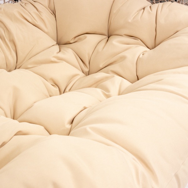 Кресло-кокон Trend с подушкой 124х75х122 см бежевый