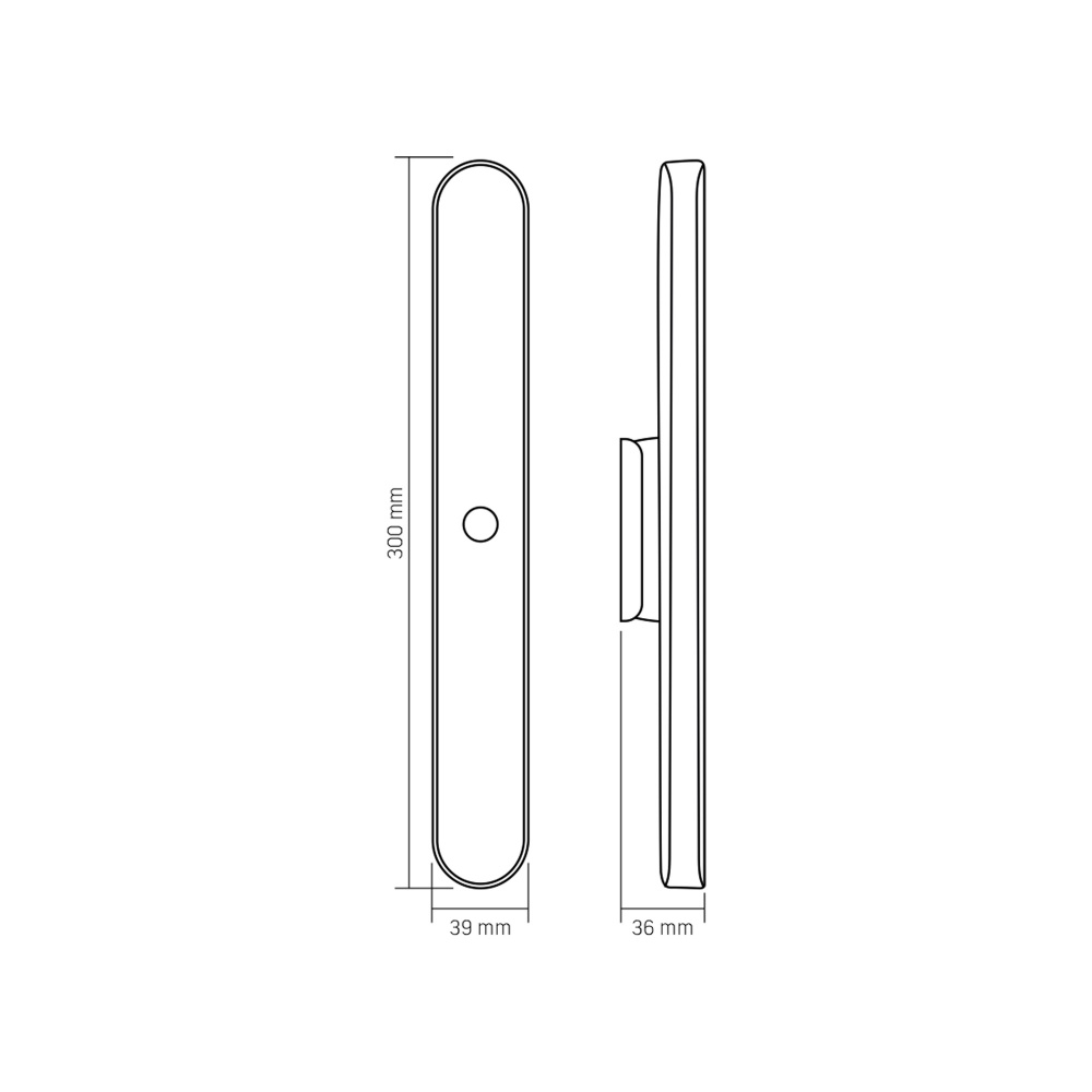 Светильник-ночник LED Videx з пультом VL-NL049W-R 1,5 Вт белый 27896