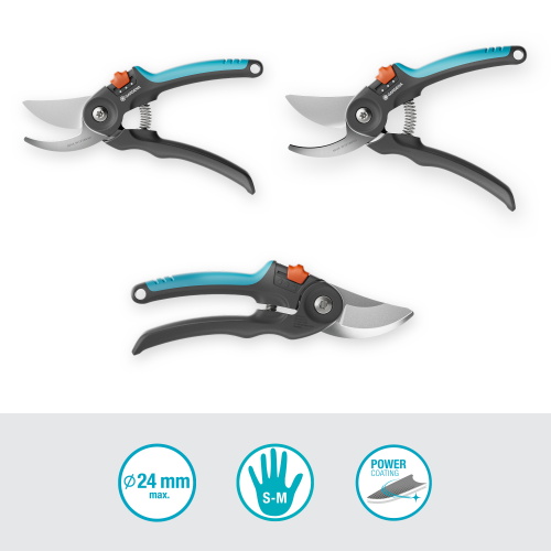Секатор Gardena PremiumCut flex S-M 24 мм (12242-20.000.00)