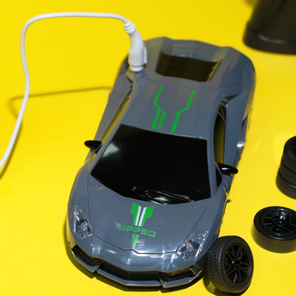 Автомобиль на радиоуправлении OTAMANKO Дрифт-машинка 4x4 Drift Race серый 1:24 532.02.38