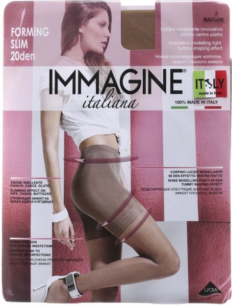Колготки женские Immagine Forming Slim 20 Den Nature р. 3 бежевый 1 шт. 