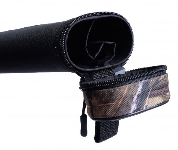 Тубус для удилищ KENT&AVER жесткий (8,5х5 см) черный 145 см