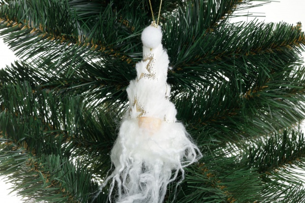 Декоративна підвіска Shunda гном 10 см золотий SDT2028710W