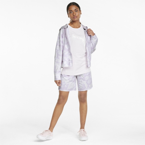 Джемпер Puma Summer Full-Zip Hoodie 84872517 р. S бузковий