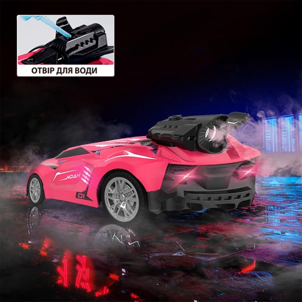 Автомобіль на р/к Sulong Toys Spray Car Sport рожевий 1:24 SL-354RHP