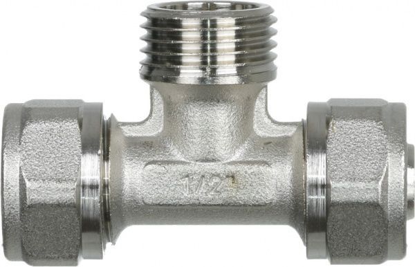 Трійник зовнішня Bonomi 16x1/2''x16 З