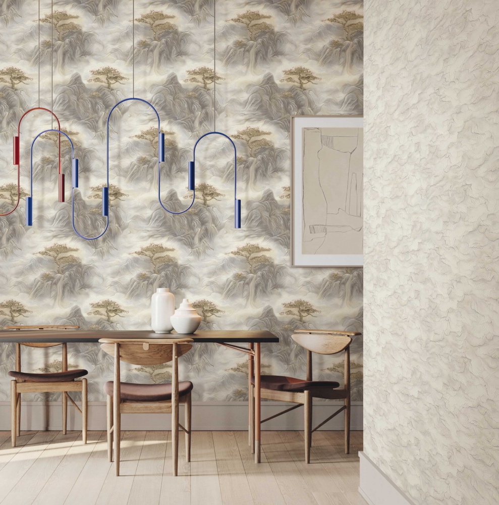 Обои виниловые на бумажной основе Славянские обои Expromt Бонсай 5864-10 1,06x10,05 м