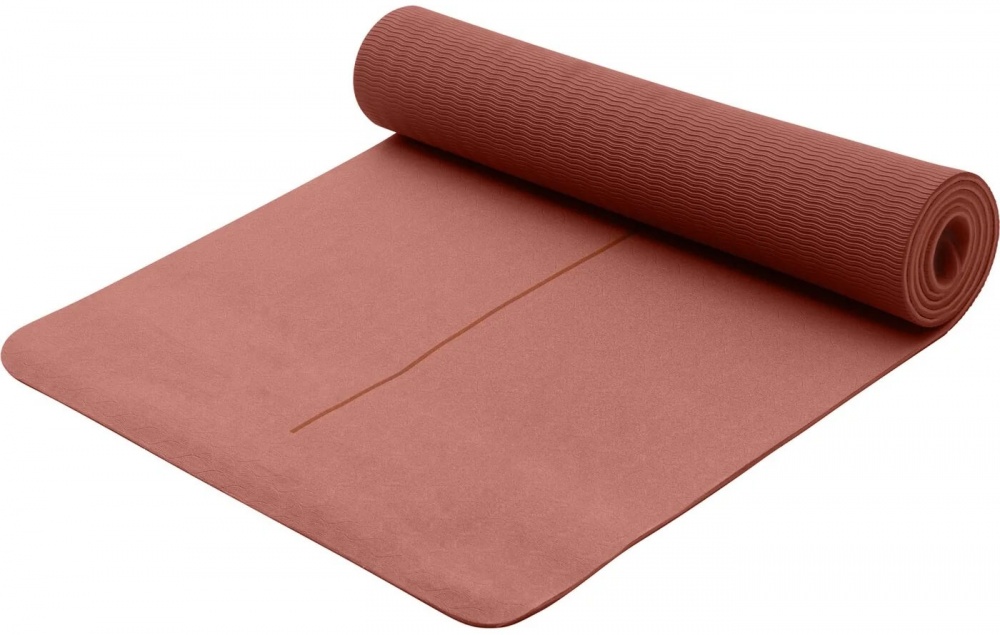 Килимок для йоги Energetics PVC Free Yoga Mat 1.0 OS 420630-920247 червоний