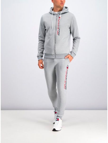 Джемпер Tommy Hilfiger FLEECE ZIP UP HOODY S20S200281001 р. M світло-сірий