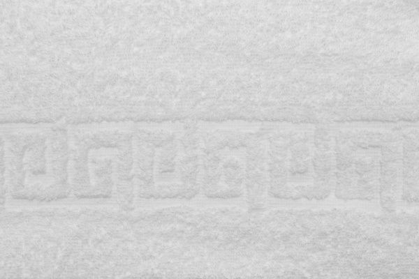 Рушник махровий 0802-46 70x140 см білий Рашід 