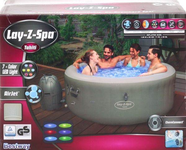 Спа-басейн Bestway Tahiti AirJet 180 x 66 см